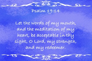 Psalm 19 14 3BL